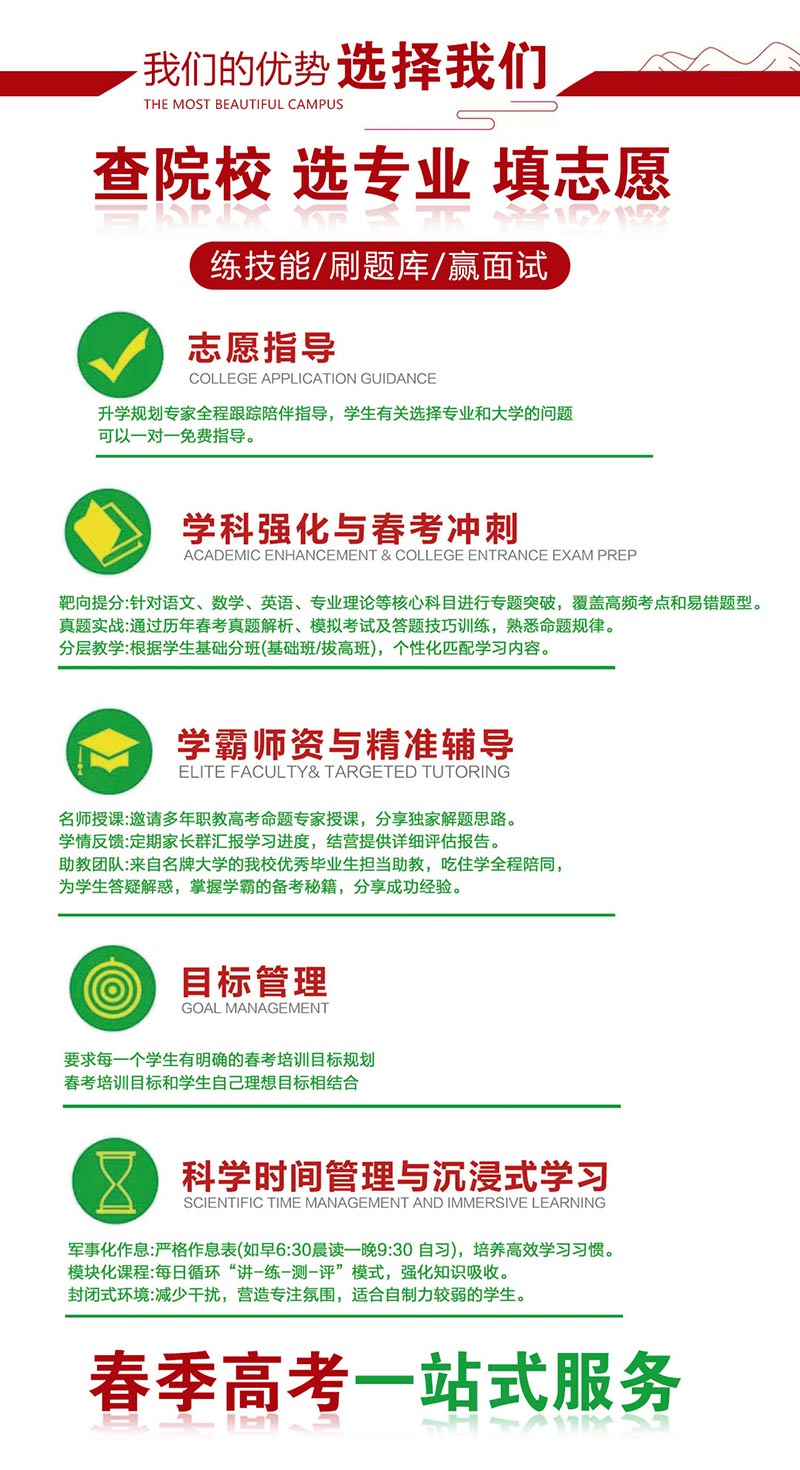 2026年春考培训单招总评培训招生简章|助力考生顺利冲本！